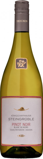 2022 Königschaffhauser Steingrüble Pinot Noir Blanc de Noirs Dt. QW *KB* trocken - Winzergenossenschaft Königschaffhausen-Kiechlinsbergen