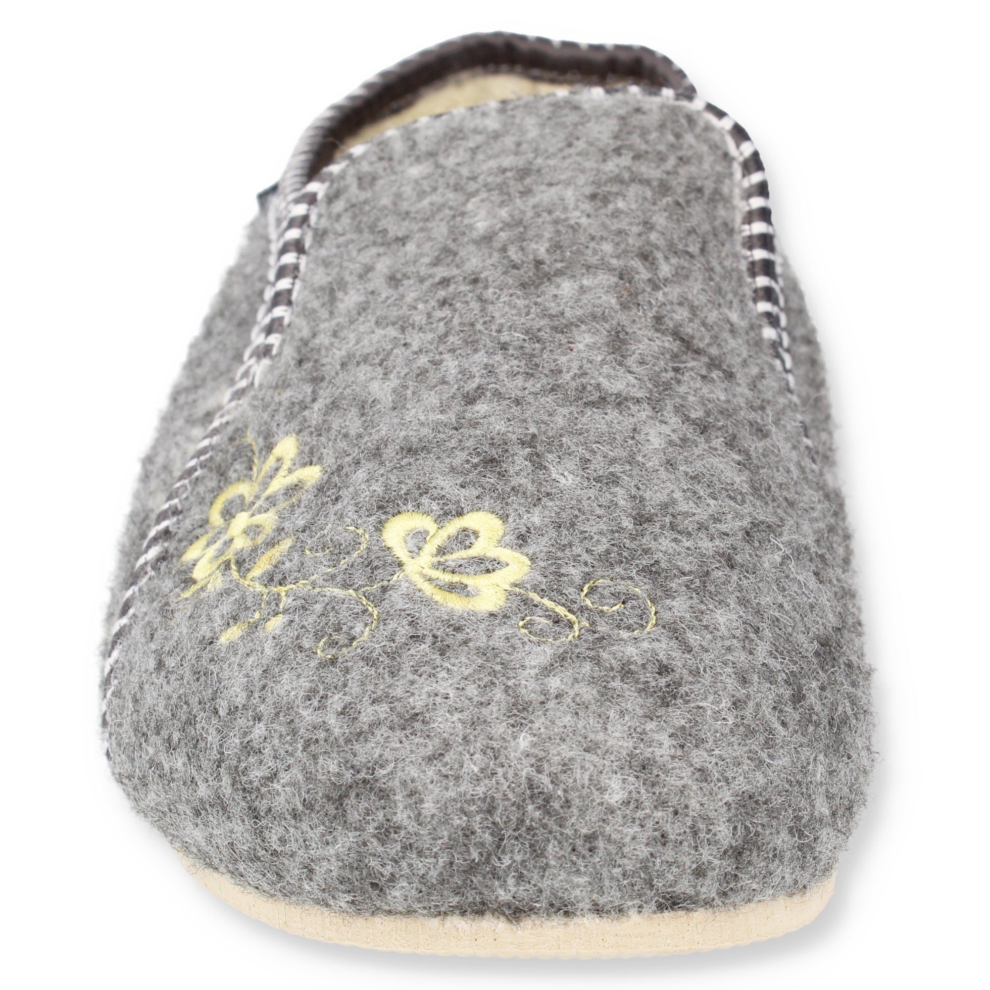 filsko Winter HausSchuhe / Pantoffeln für Damen Slipper mit Schafwolle gefüttert