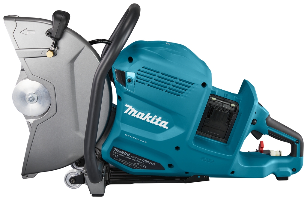 Makita CE001GZ 2 x 40V Max rozbrušovací pila 355 mm bez baterií a nabíječky