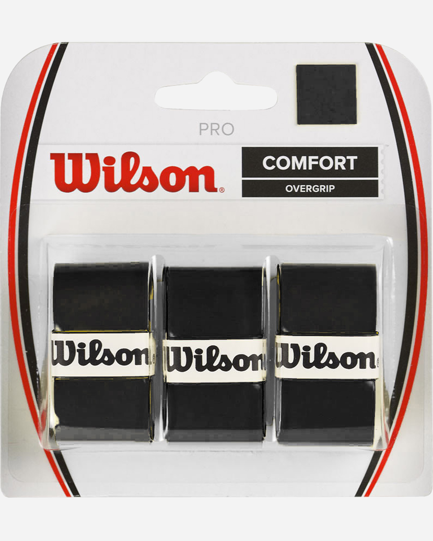 Grip Tennis Wilson Pro Overgrip X3 WRZ4014BK+