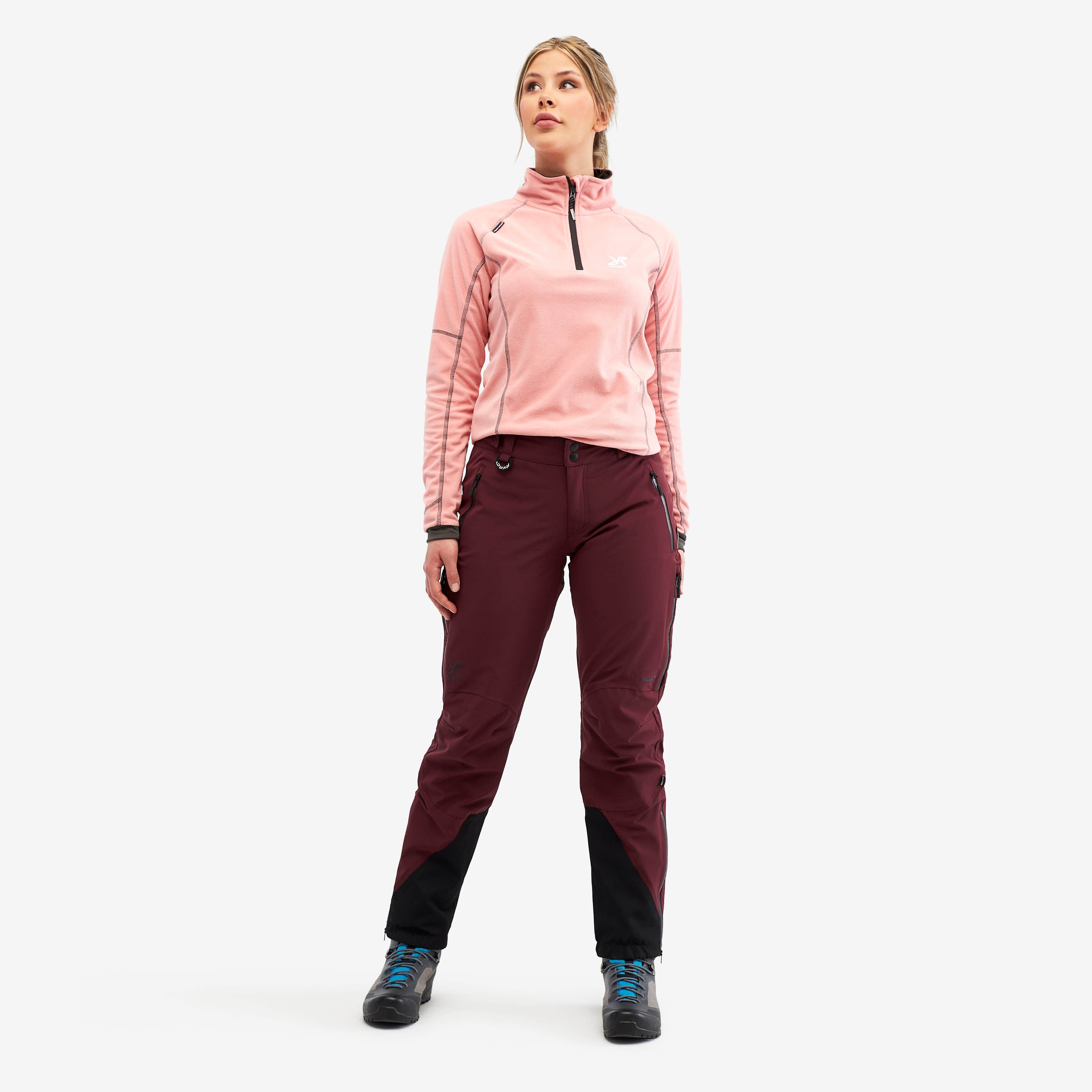 Cyclone Rescue Pants Femme Burgundy