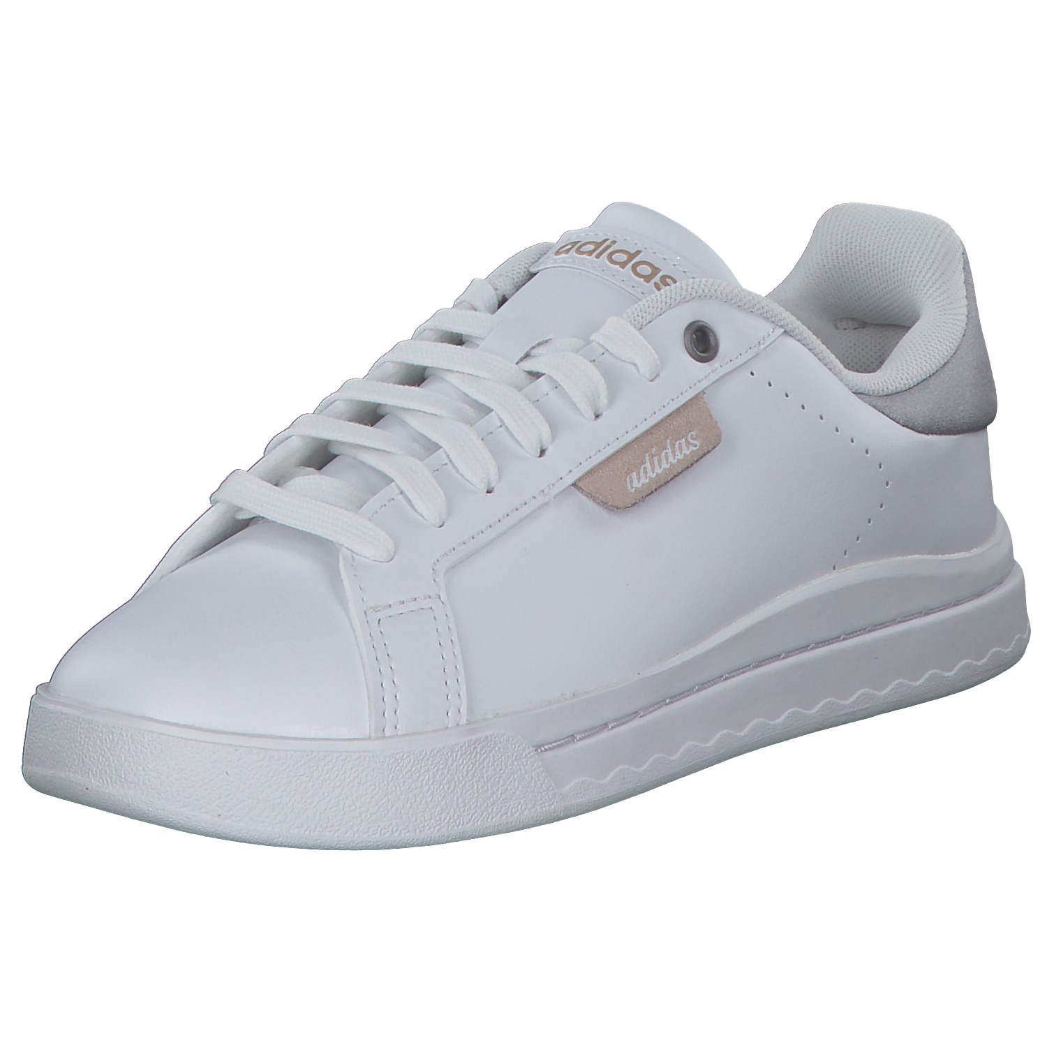 Adidas Court Silk, Sneakers Low, Damen, white/taupe met