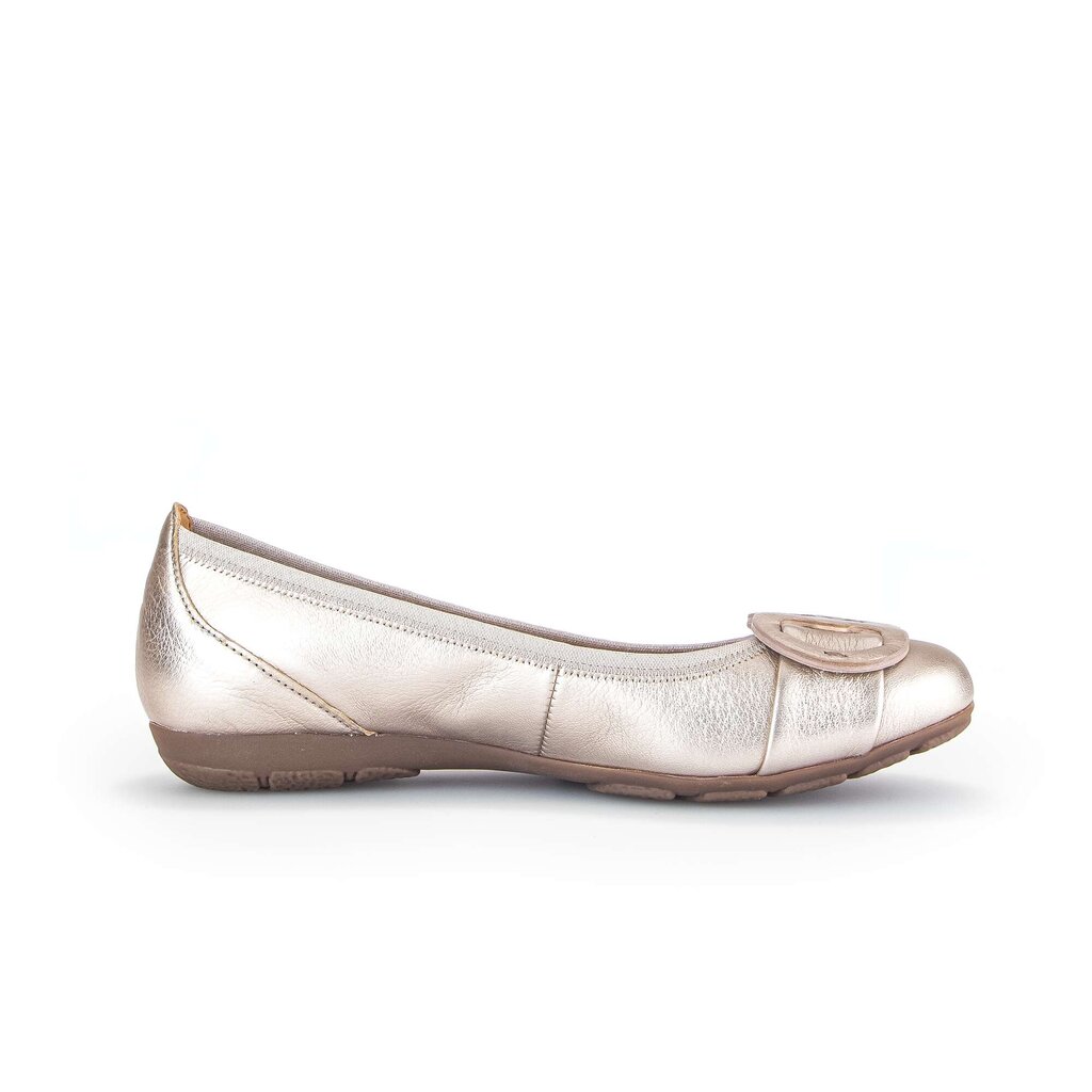 Gabor fashion Sportliche Ballerina gold