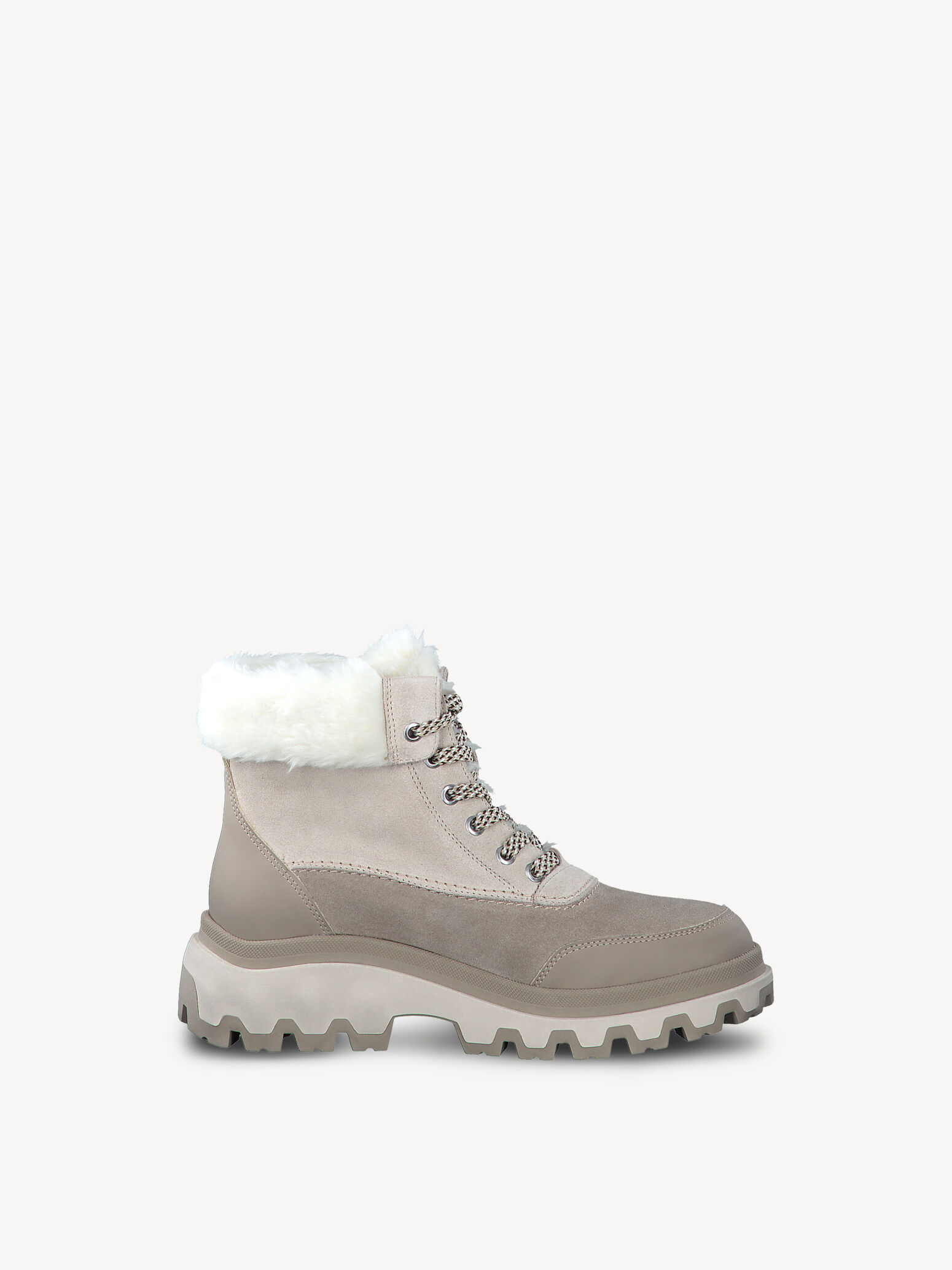 Bottine en cuir - marron doublure chaude