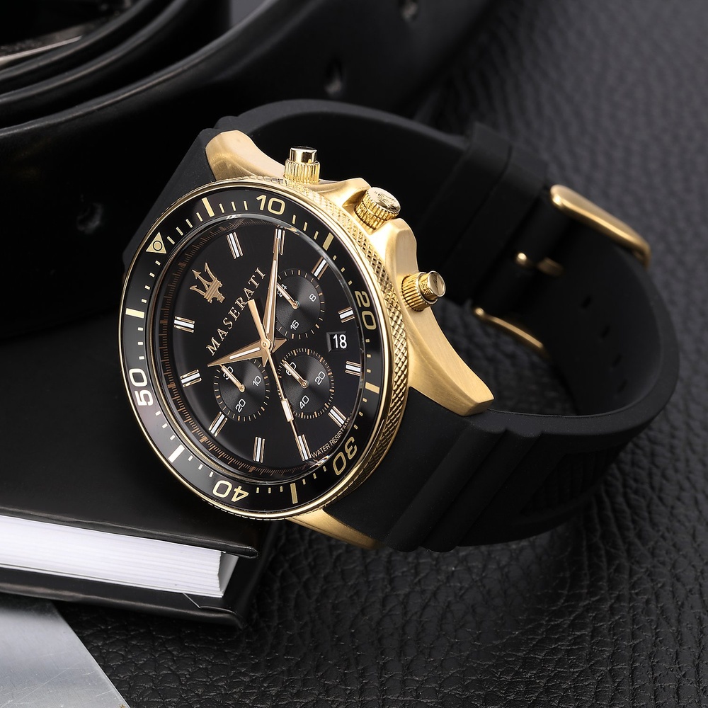 Maserati Chronographe Acier inoxydable, Aluminium Montre