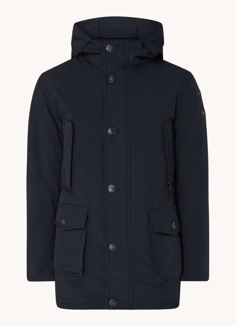 Parka trapuntato Maxwell dell'aeronautica militare con cappuccio