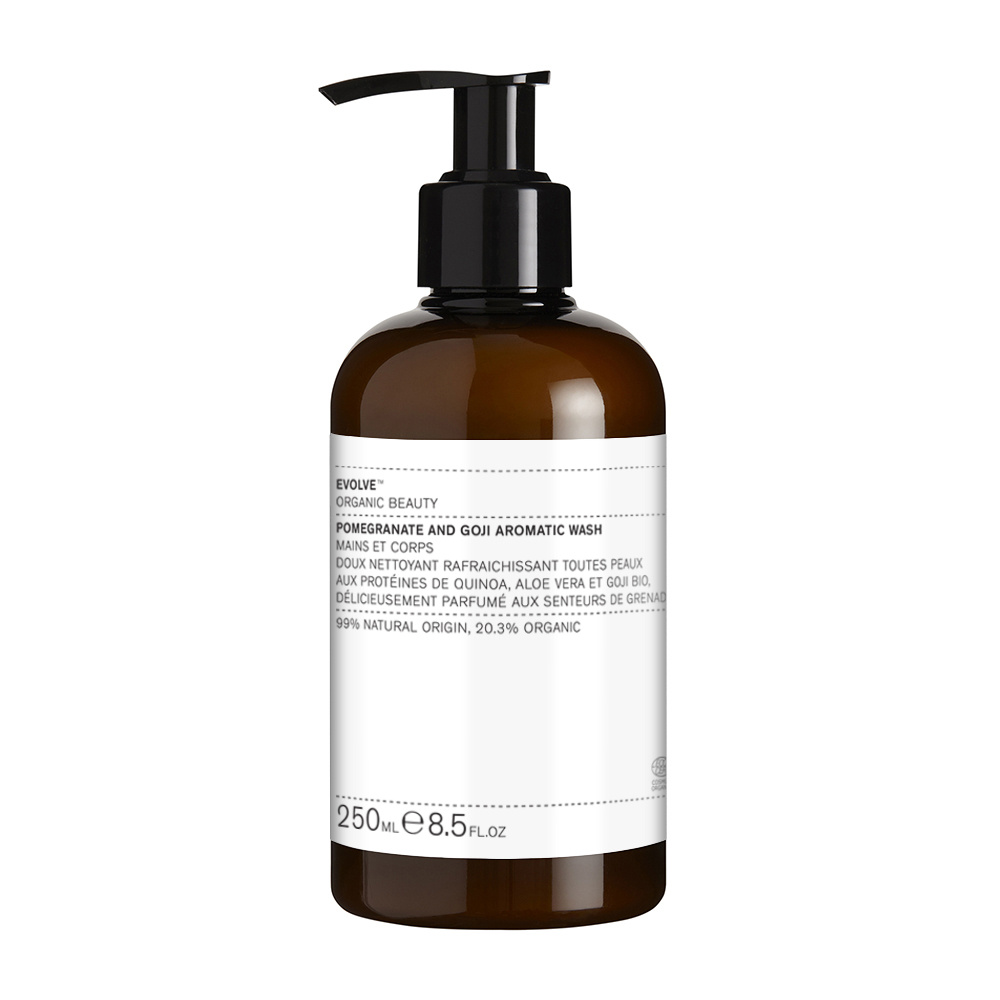 evolve organic beauty Pomegranate & Goji Aromatic Wash Body care