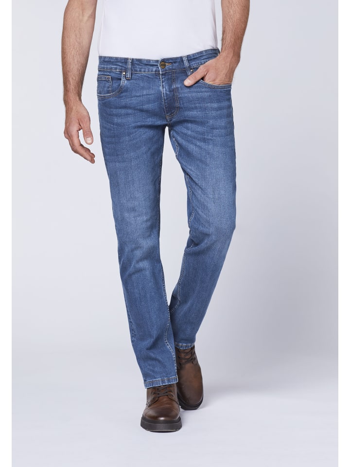 Oklahoma Jeans Jeans in Blau günstig kaufen