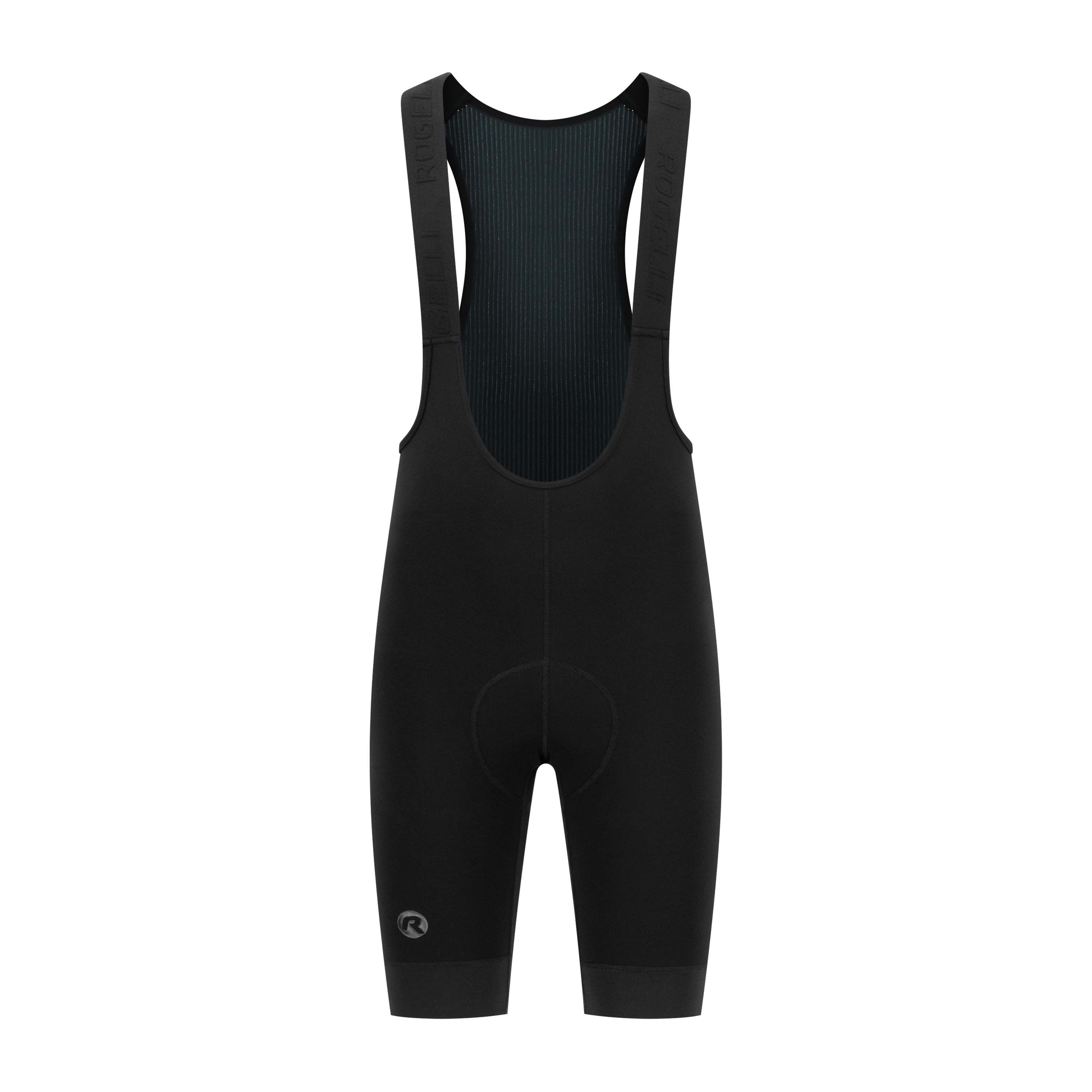 Rogelli Thermal DWR Schwarz Herren Radhose Kurz Mit Träger