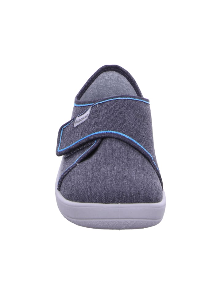 Fischer Markenschuh Hausschuh in grau günstig kaufen