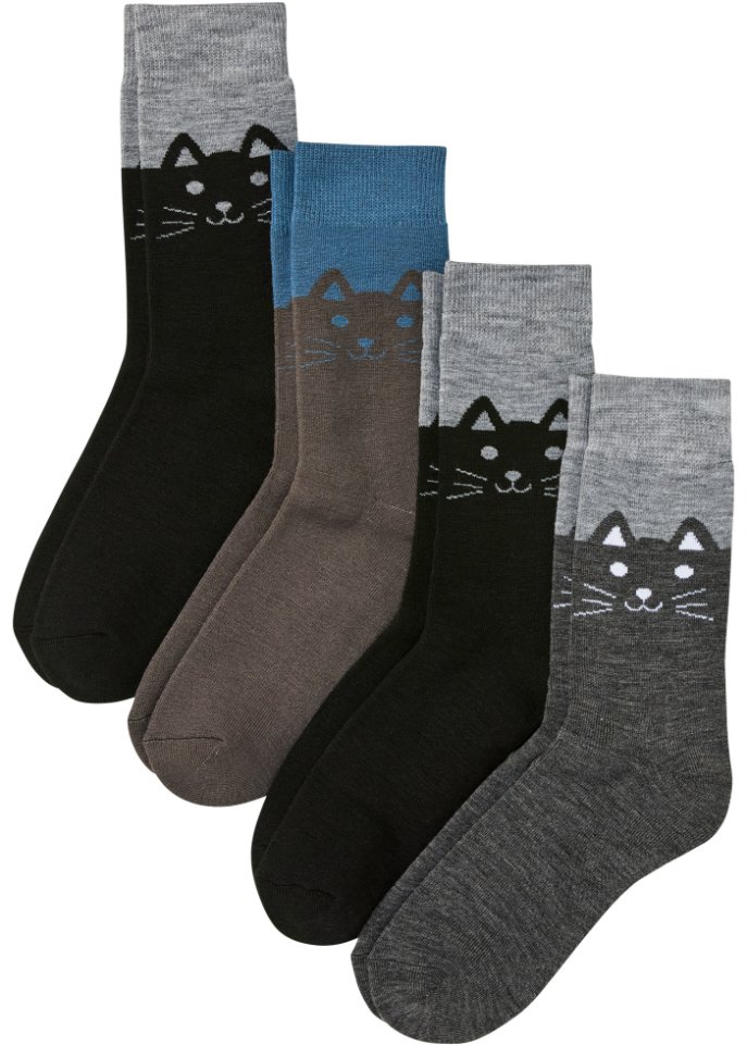 Thermo Socken (4er Pack) mit weichem Innenfrottee