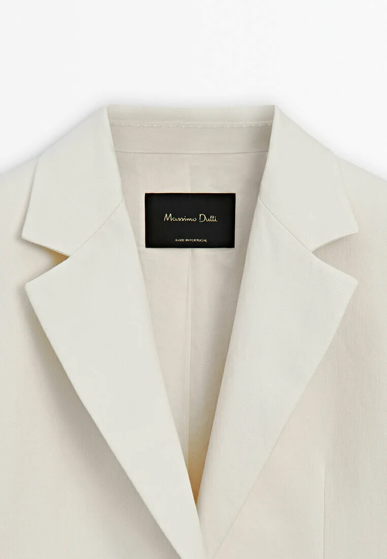 Massimo Dutti CON BOLSILLOS - Abrigo corto