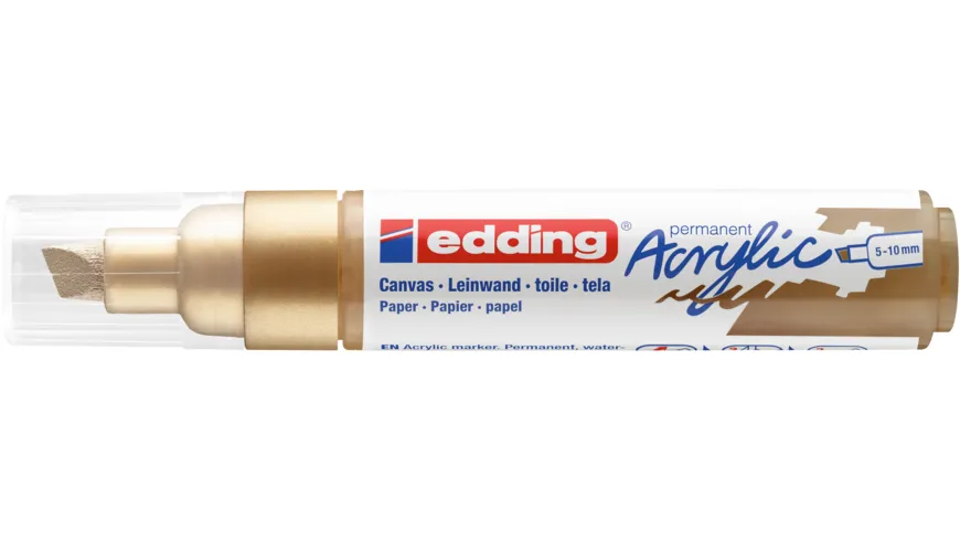 edding Acrylmarker 5000 breit reichgold reichgold