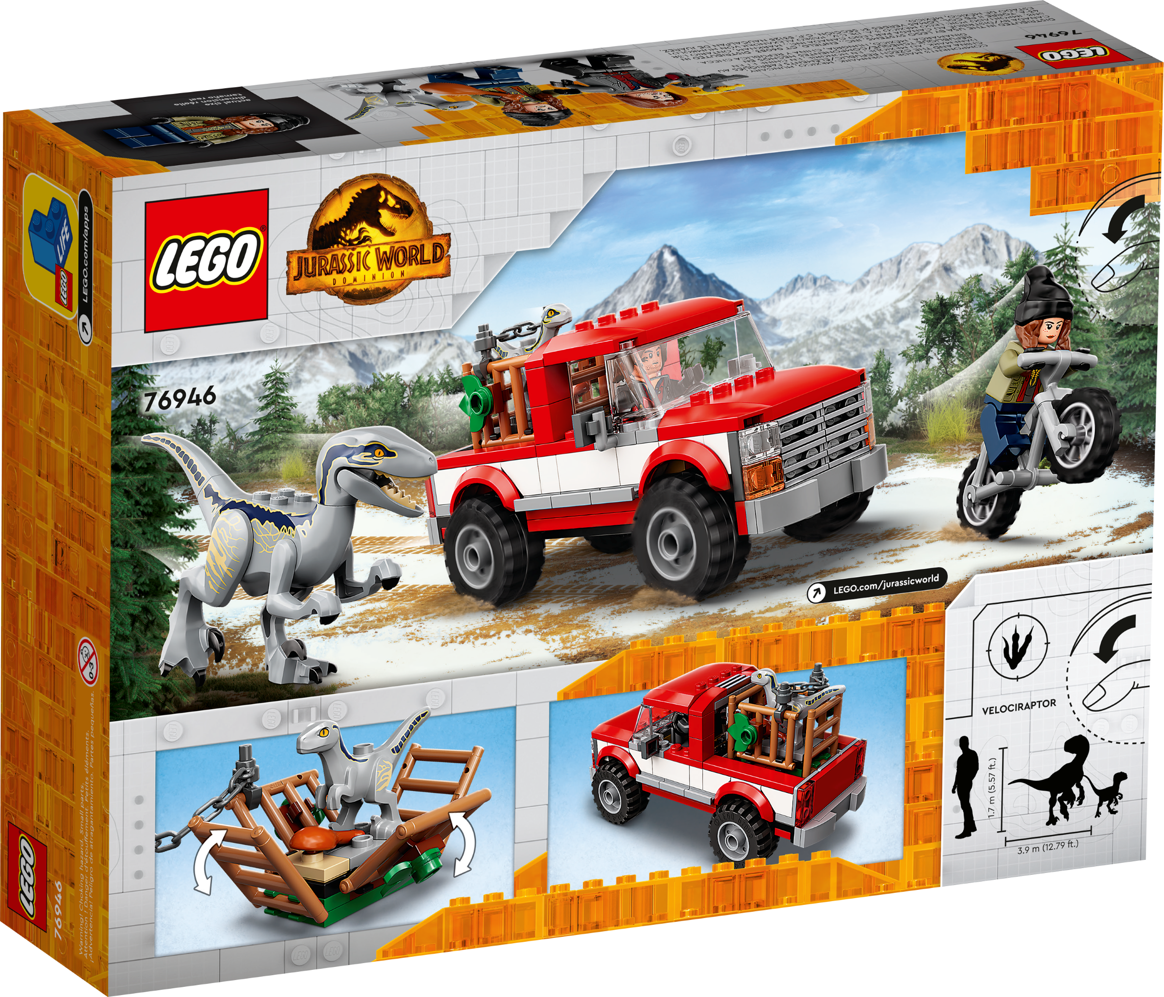 Blue & Beta in der Velociraptor-Falle 76946