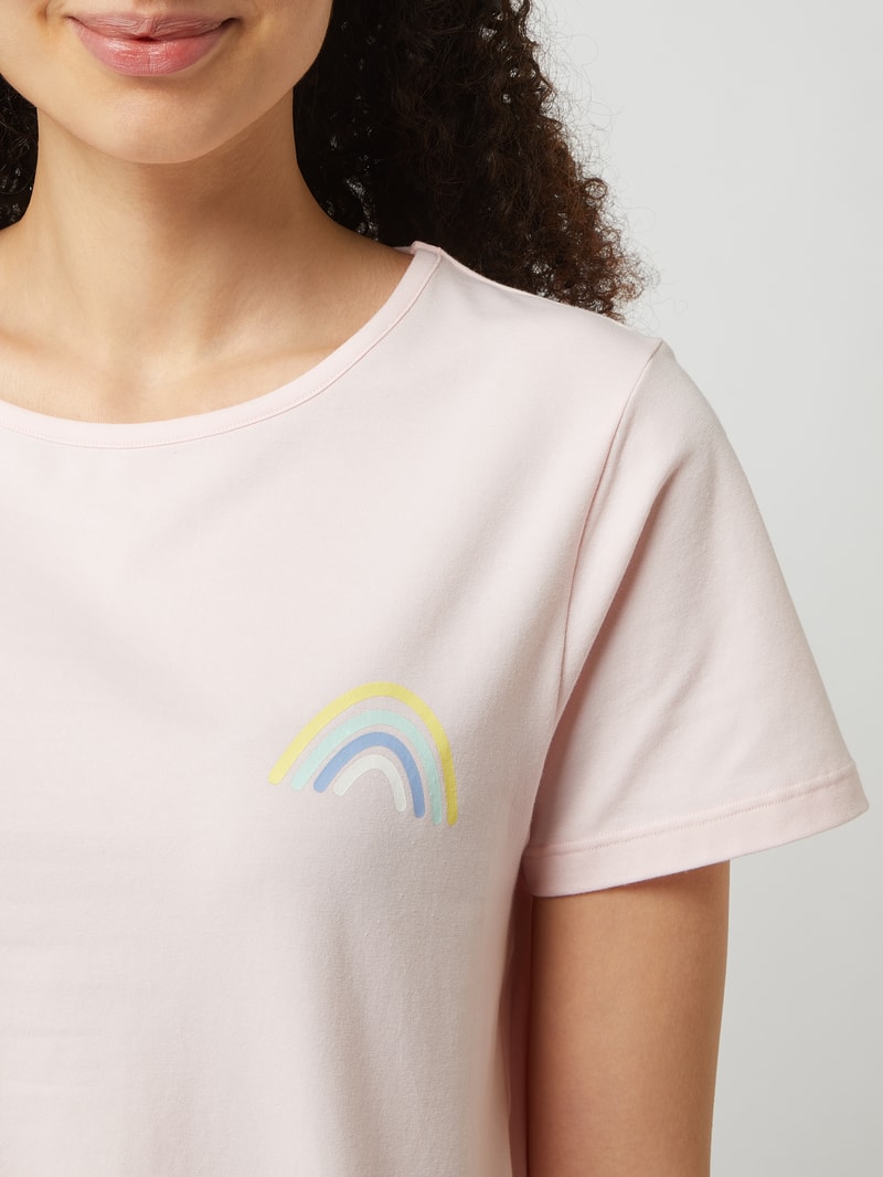 Pyjama mit Stretch-Anteil Modell 'Festival Vibe' in rosa