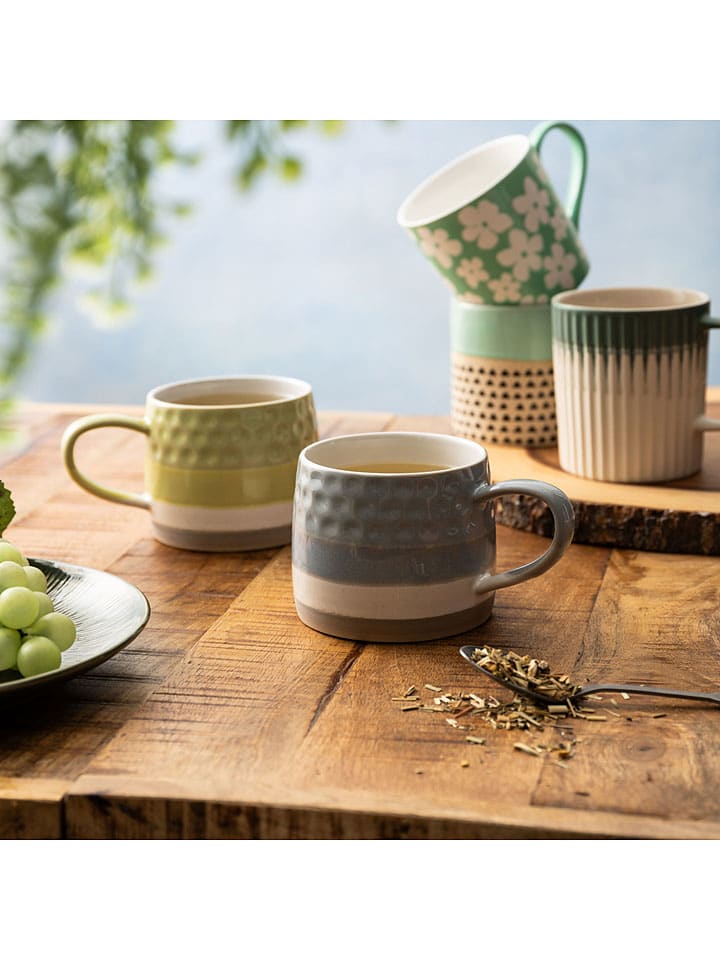 Mikasa 2er-Set: Tassen in Mint/ Beige - 390 ml günstig kaufen onesize