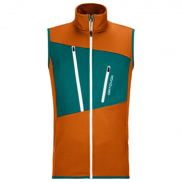 Ortovox - Fleece Grid Vest - Merinoweste