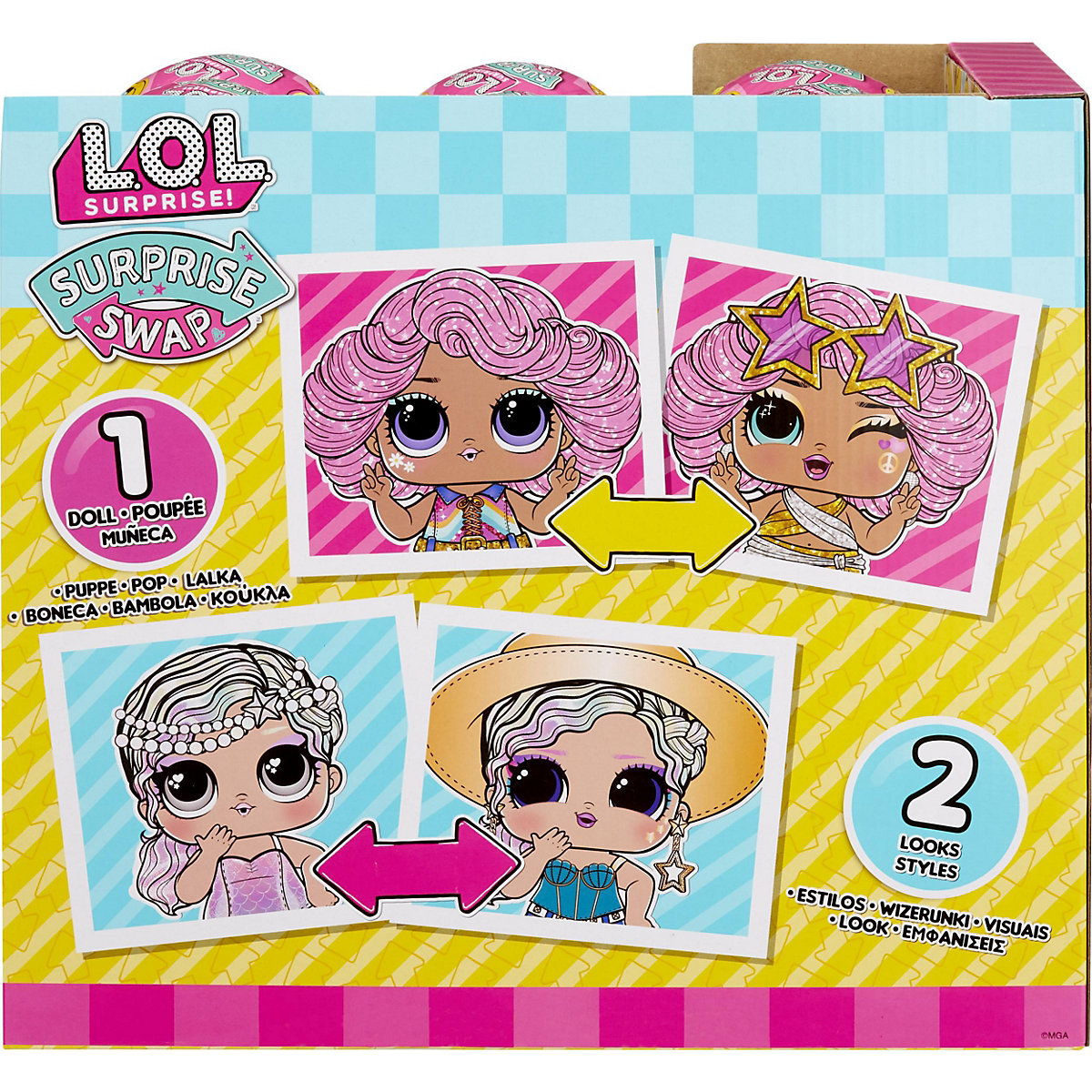 L.O.L. Surprise Surprise Swap Tot Sortiment in PDQ Serie 1