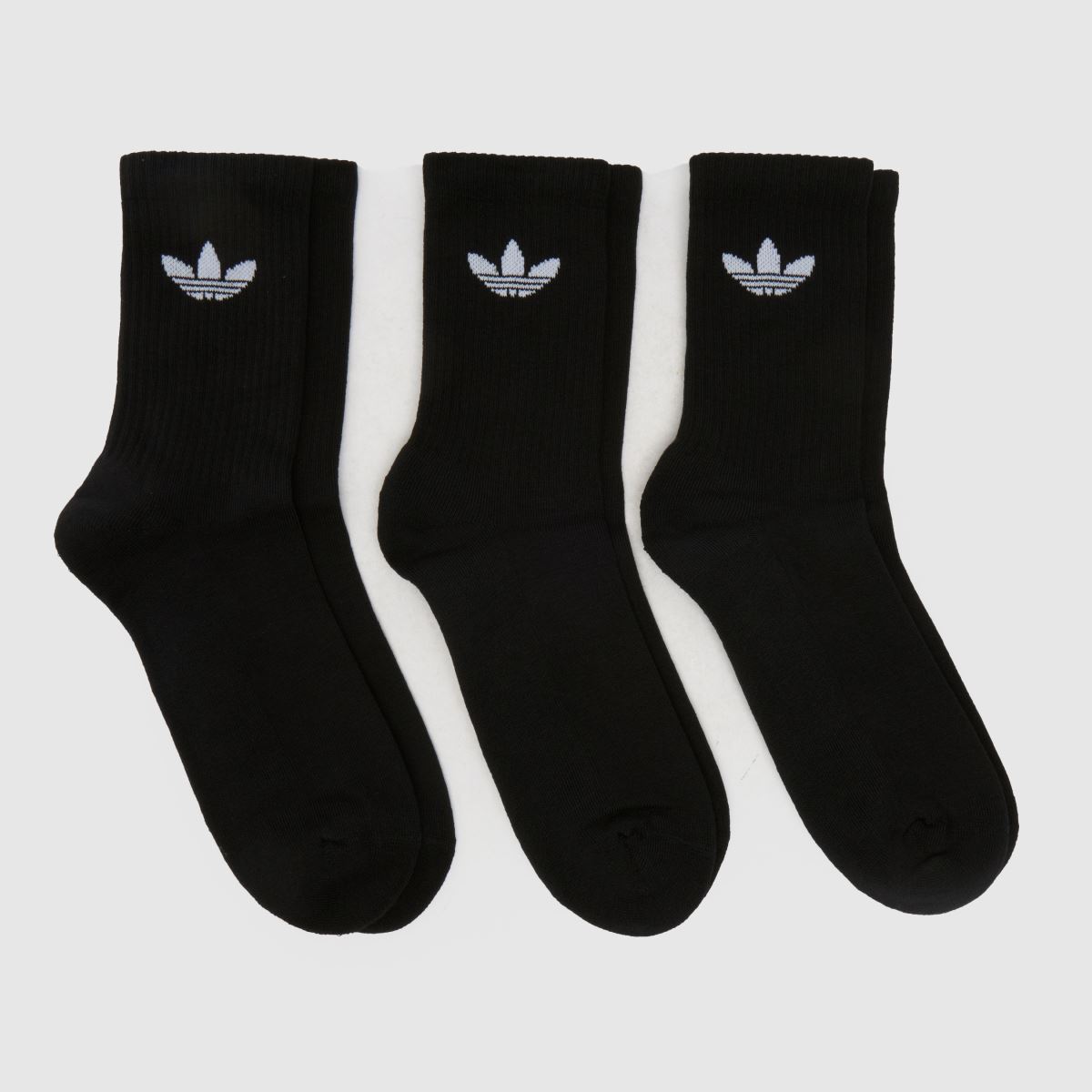 adidas fekete-fehér eredeti crew zokni 3 db-os csomag