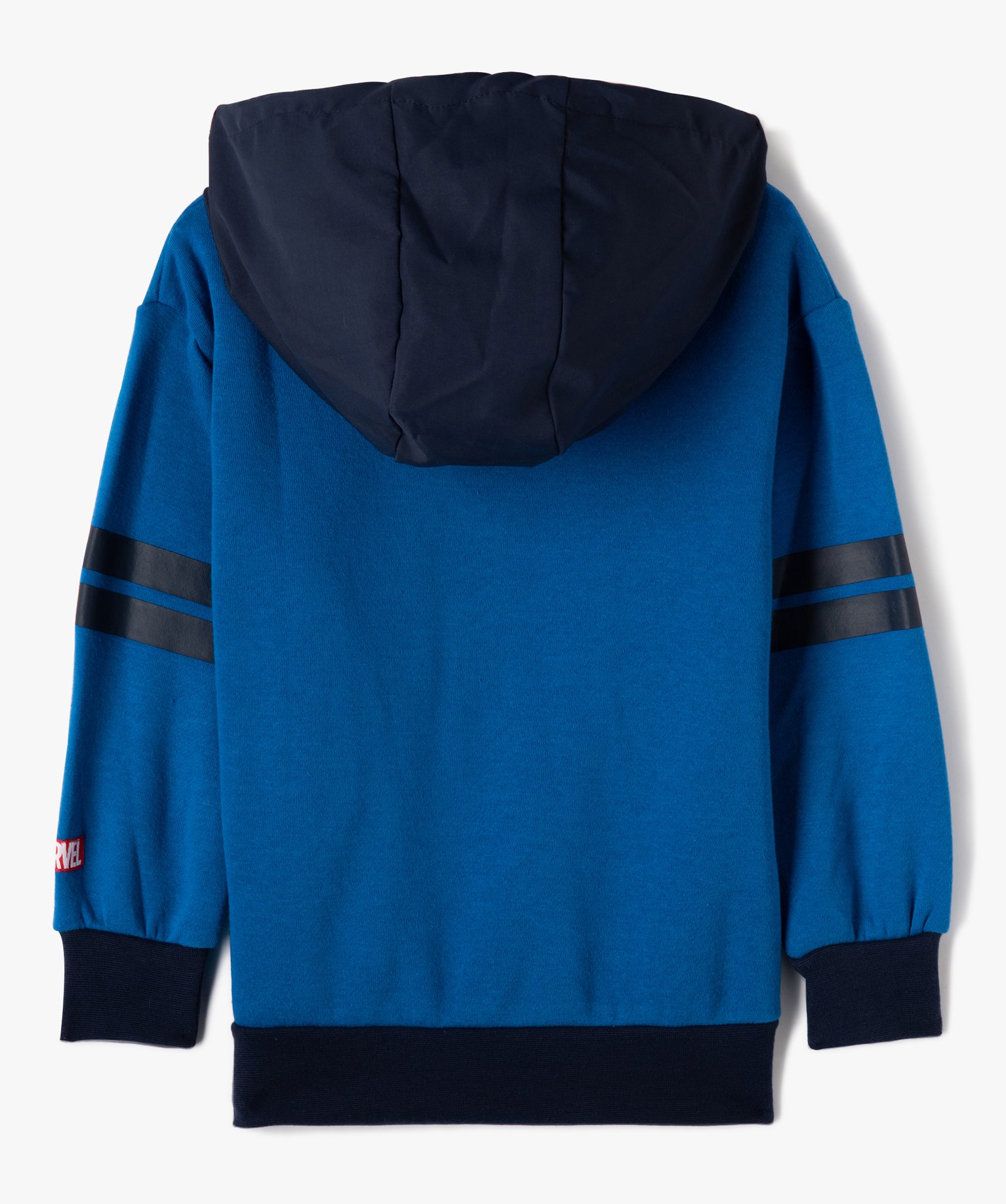Sweat Garçon à capuche avec motifs Avengers - Marvel bleu | GEMO