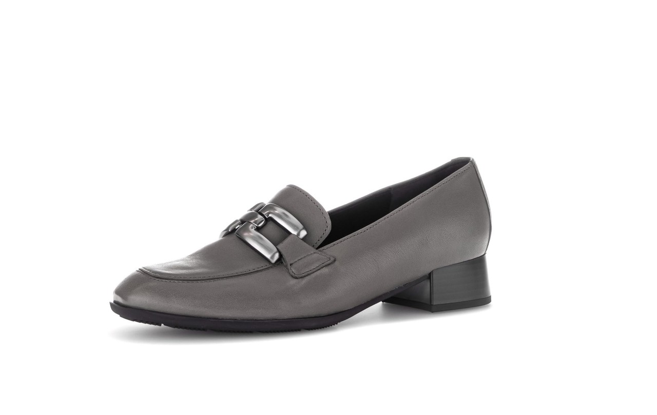 GABOR Klassische Slipper grau