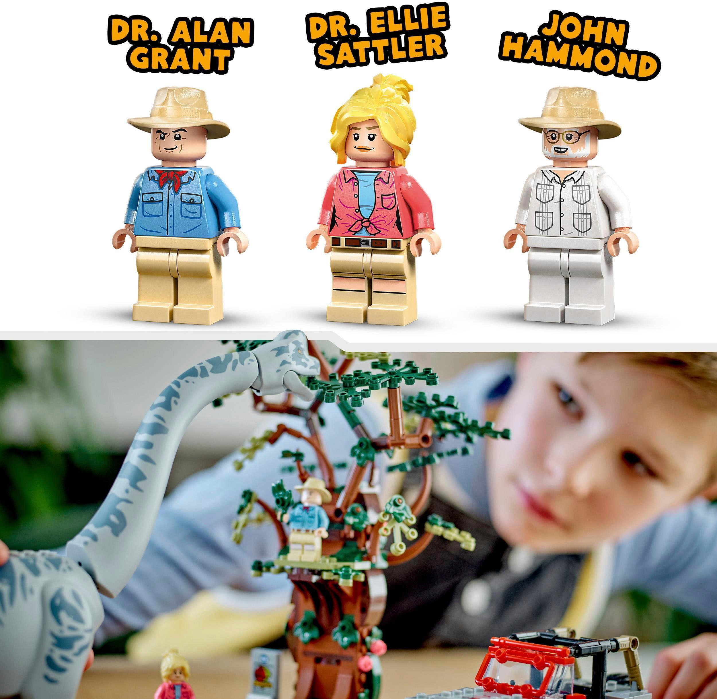 LEGO® Konstruktionsspielsteine Entdeckung des Brachiosaurus (76960), LEGO® Jurassic Park, (512 St), Made in Europe