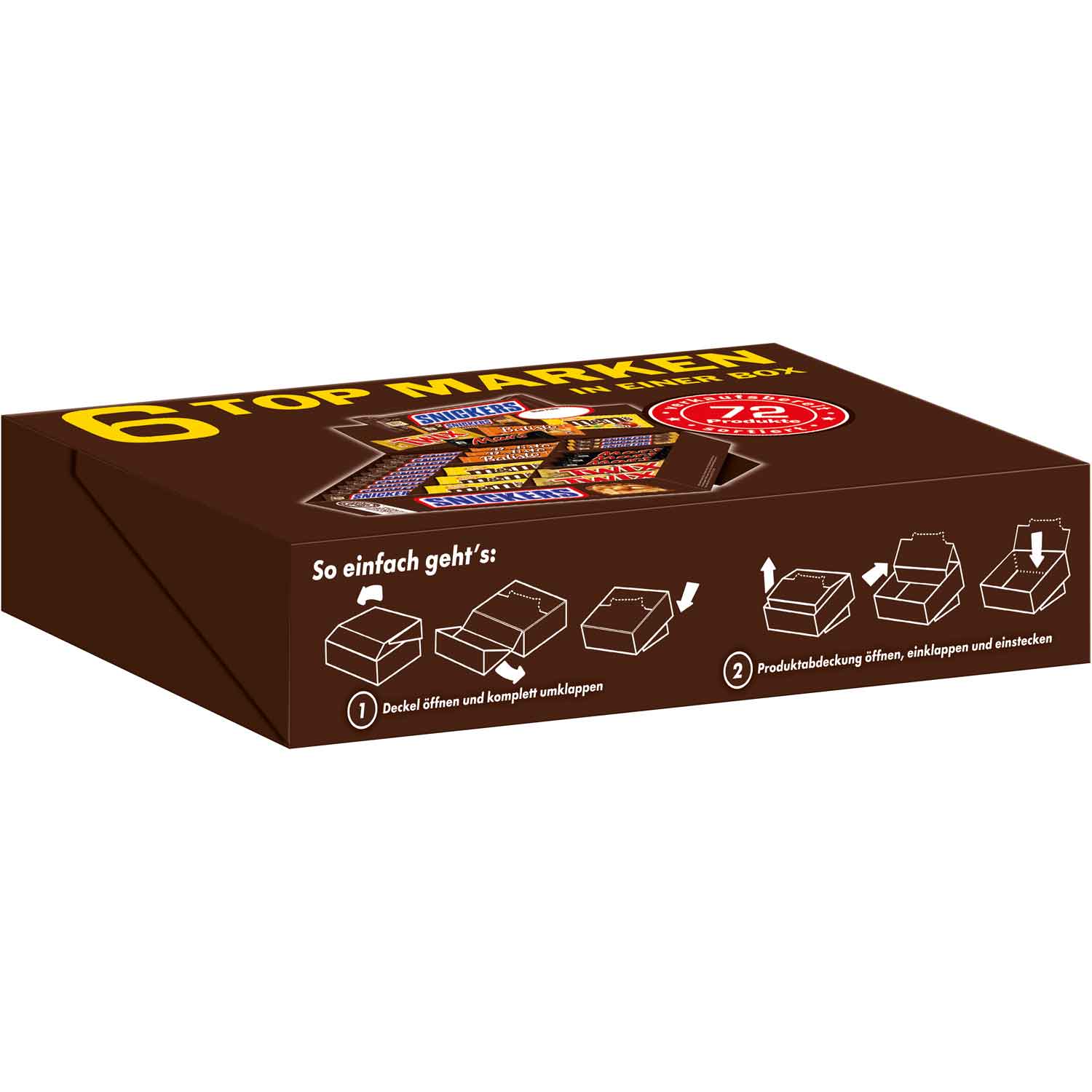 Mars Chocolate Topseller 72er