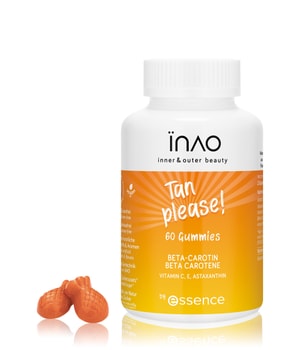 essence INAO by essence inner and outer beauty Tan Please! Gummies Nahrungsergänzungsmittel-124 g
