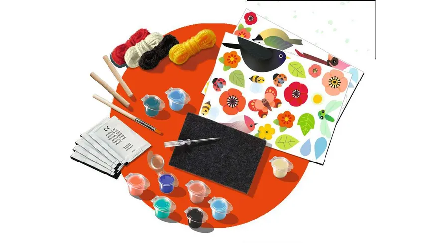 Ravensburger Beschäftigung - EcoCreate 18143 – Helping Birds & Bees – Kinder ab 6 Jahren