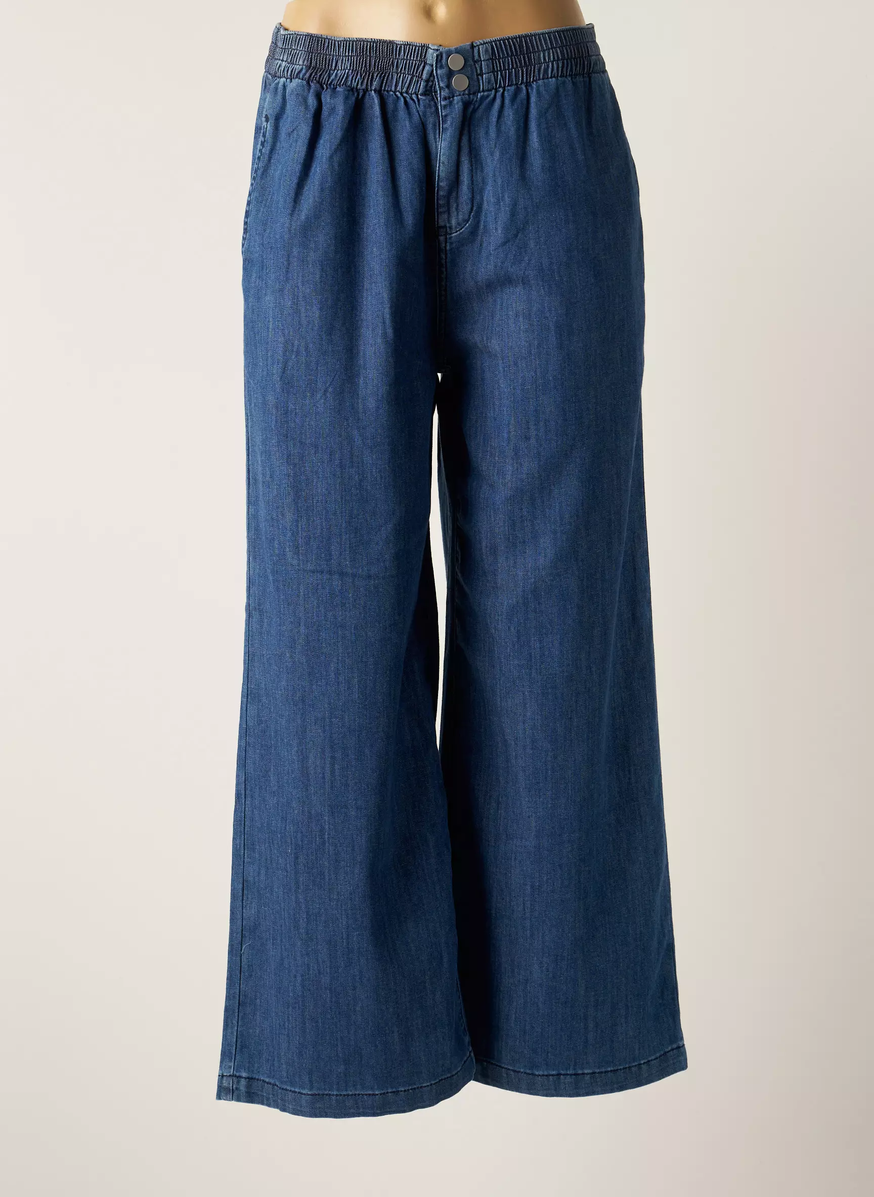 Suncoo Pantalons Larges Femme couleur bleu
