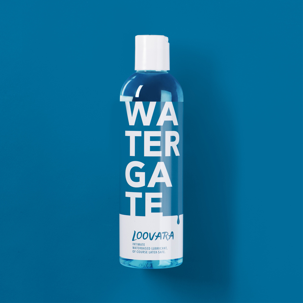 loovara Watergate - Lubrifiant à base d'eau sans danger pour le latex gel lubrifiant