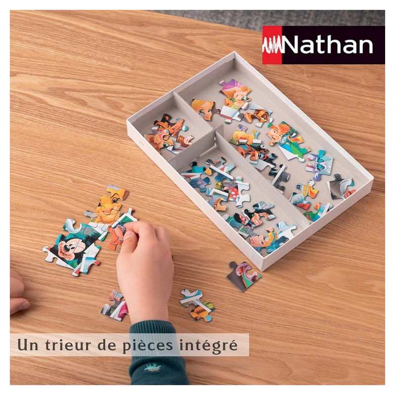 Puzzle Un monde magique 100 pièces, DS la Reine des neiges 2