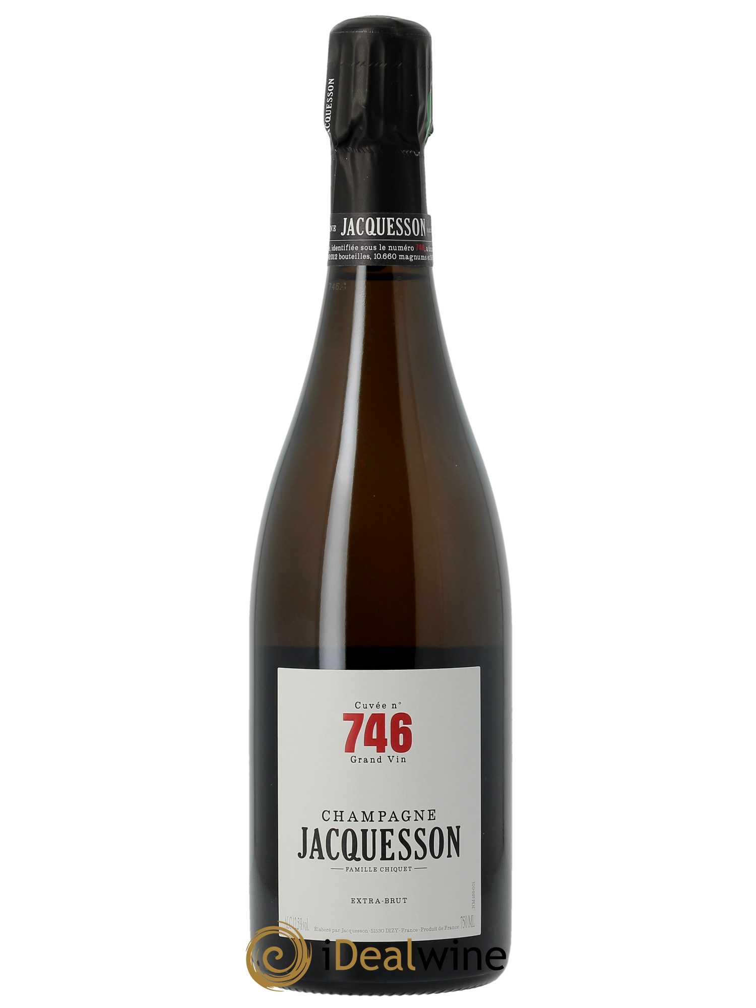 Cuvée 746 Extra Brut Jacquesson   - Lot de 1 Bouteille