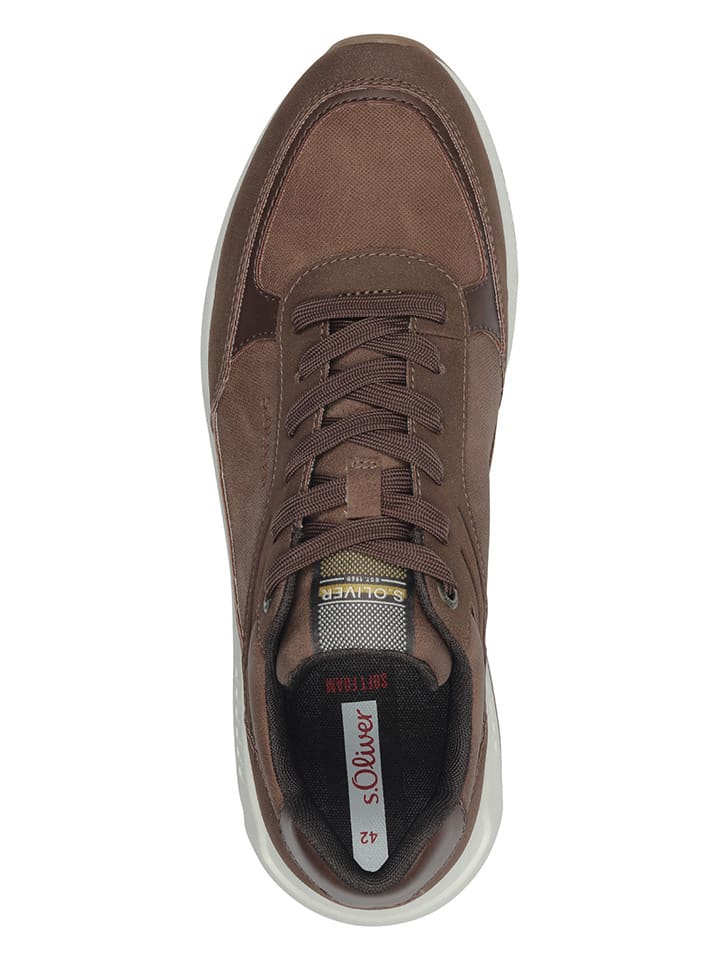 s.Oliver Sneakers in Braun günstig kaufen