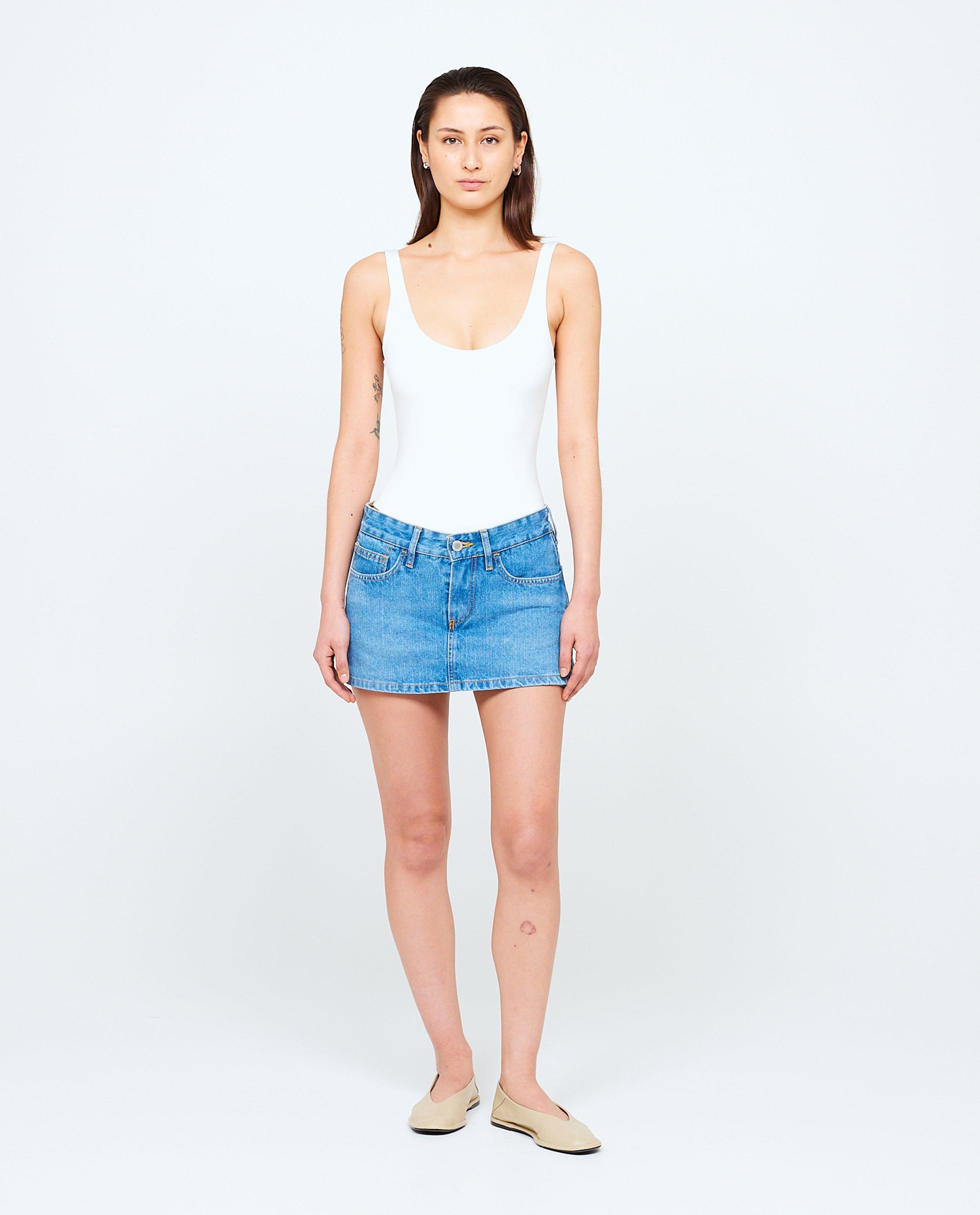 HNST Blå jeansshorts blå