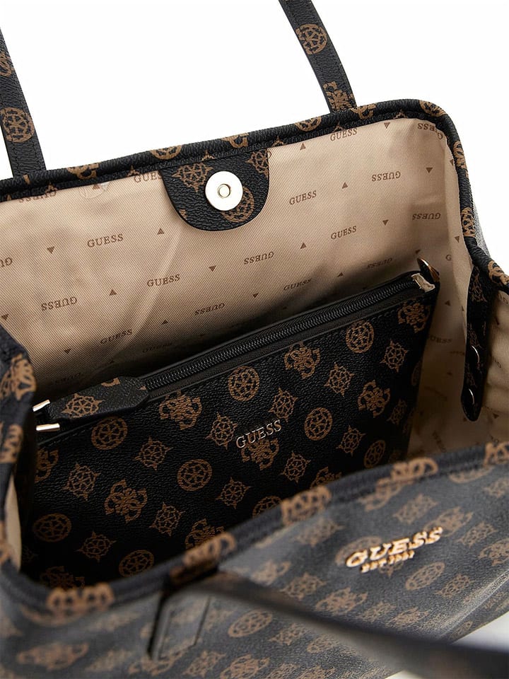 Guess Schultertasche in Braun - (B)32 x (H)27 x (T)15 cm günstig kaufen onesize