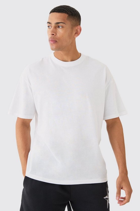 Oversize T-Shirt mit Bm-Print