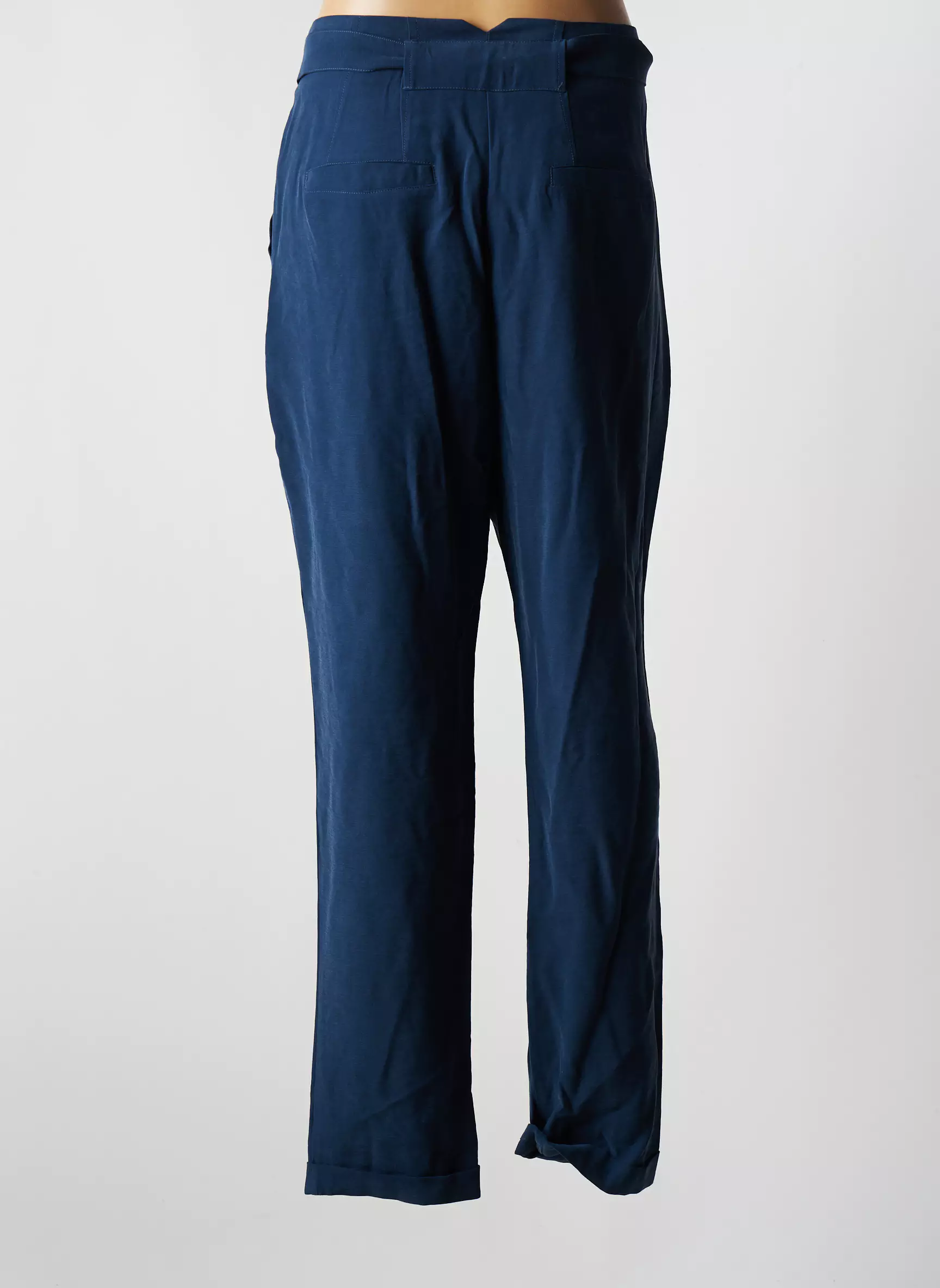 Lola Espeleta Pantalons Droits Femme couleur bleu