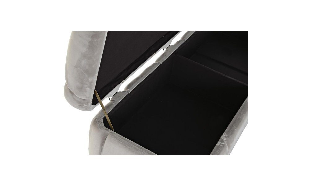 DOTMALL Sitzhocker Schminkhocker(1 St), Gepolstert, mit Stauraum, Metallbeine,Polyester
