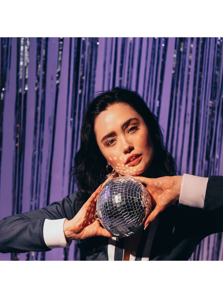 SATISFIRE Spiegelkugel Mirrorball Discokugel D: 15cm in silber günstig kaufen onesize