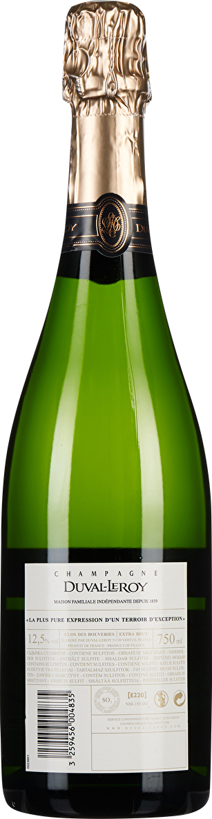 Duval-Leroy Champagne Premier Cru Clos de Bouveries Extra Brut Blanc de Blancs 2006