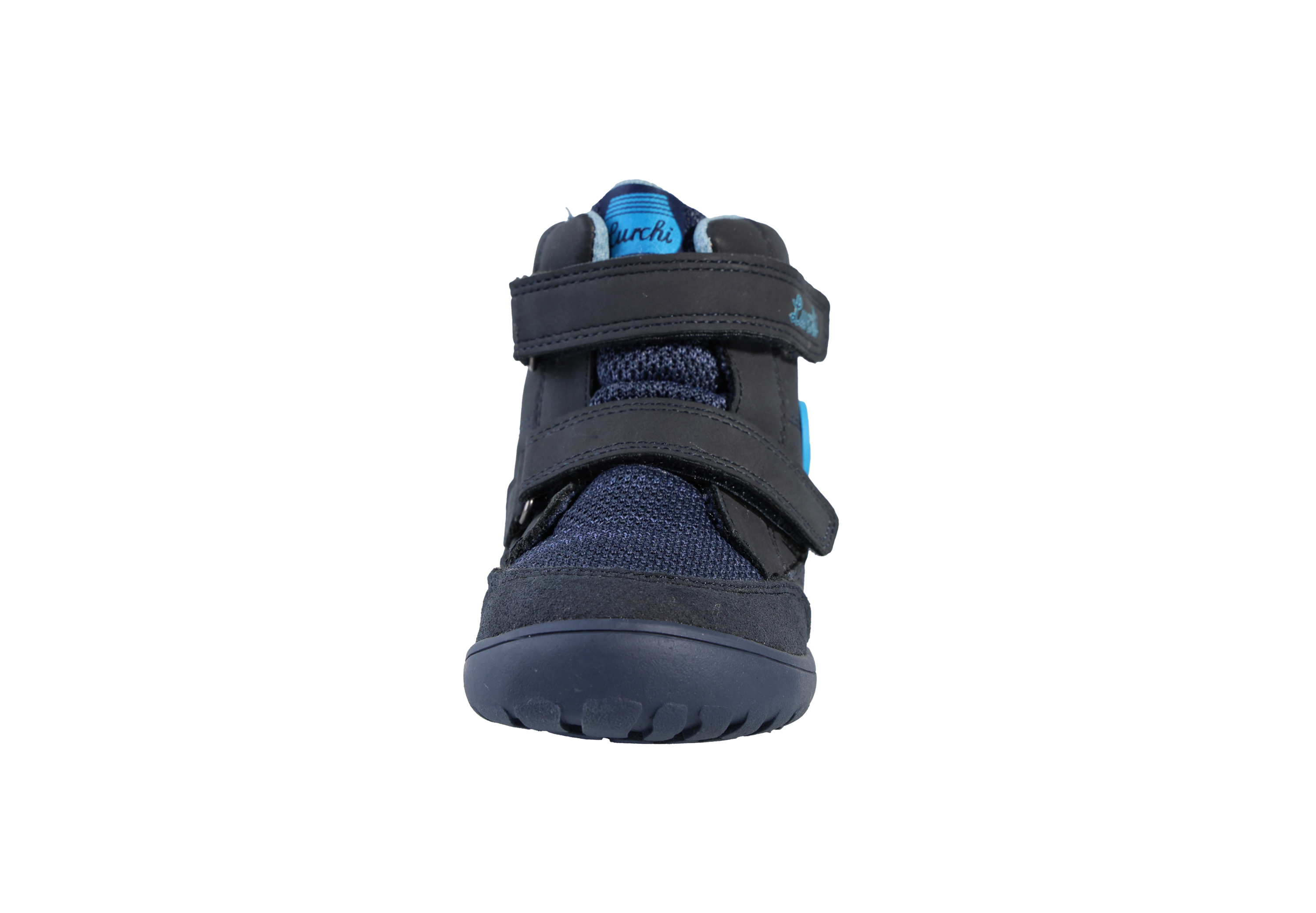 Lurchi Stiefelette Jimmy-TEX Barefoot - navy-turkis