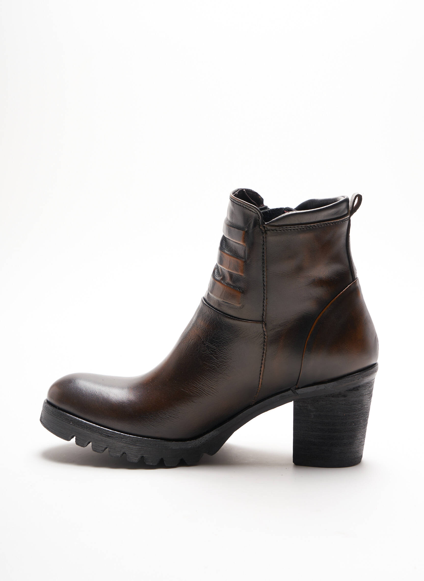 Bunker Bottines Femme couleur marron