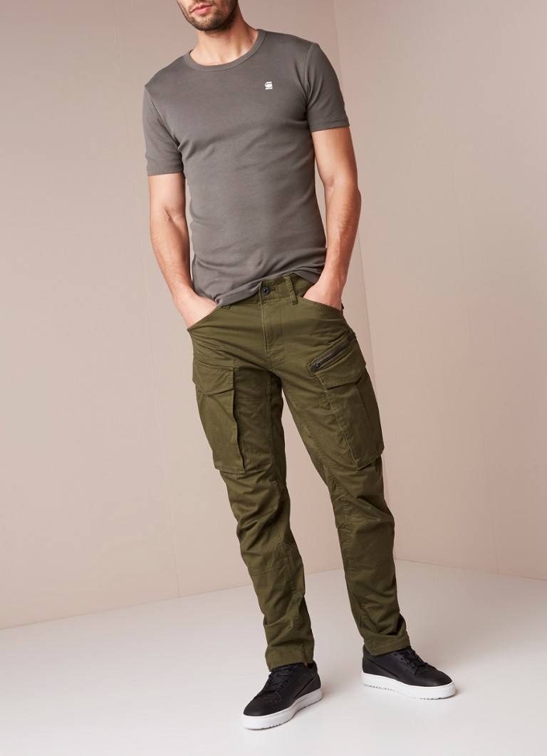 Pantaloni cargo conici din amestec de bumbac G-Star RAW Rovic