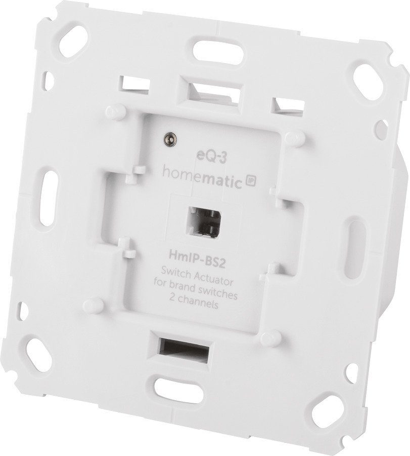 Homematic IP Schaltaktor für Markenschalter – 2-fach Smart-Home-Zubehör