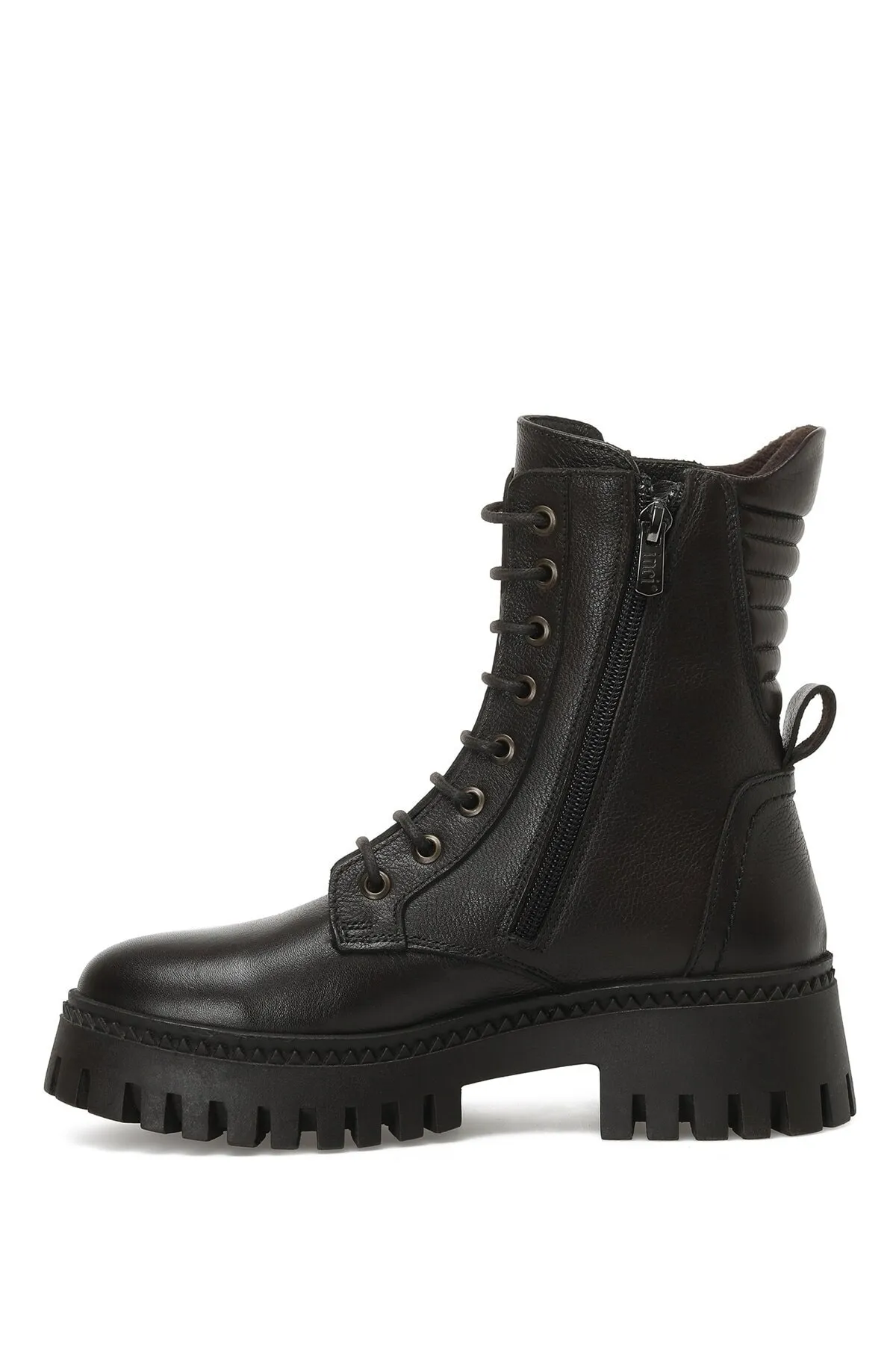 İnci  Sandey.z 2pr Braune Bikerstiefel für Damen