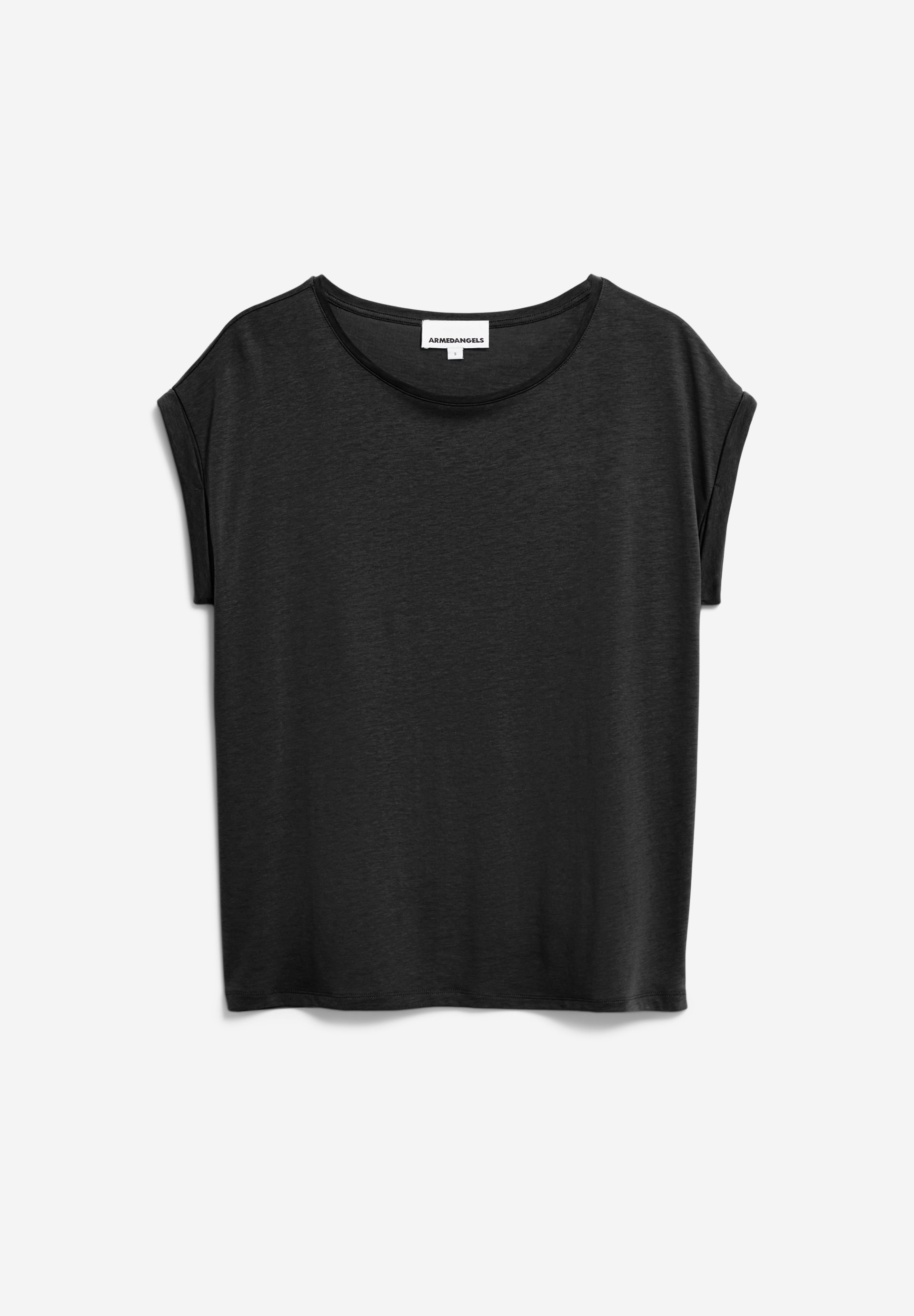 T-Shirt Regular Fit aus TENCEL™ Lyocell Mix