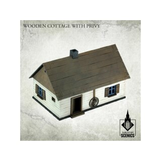 Poland 1939 Wooden Cottage with Privy