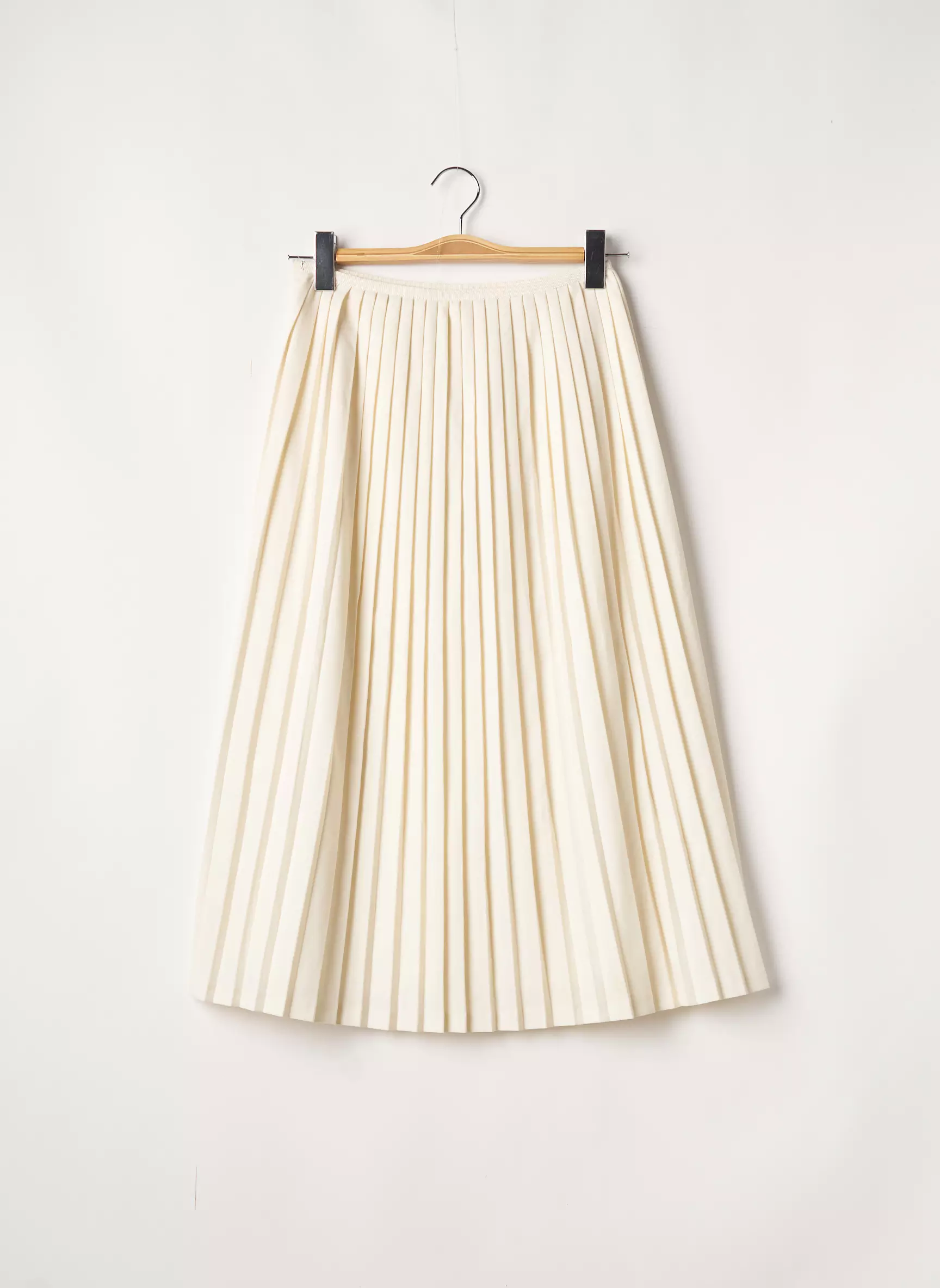 Massimo Dutti Jupes Mi Longues Femme couleur beige