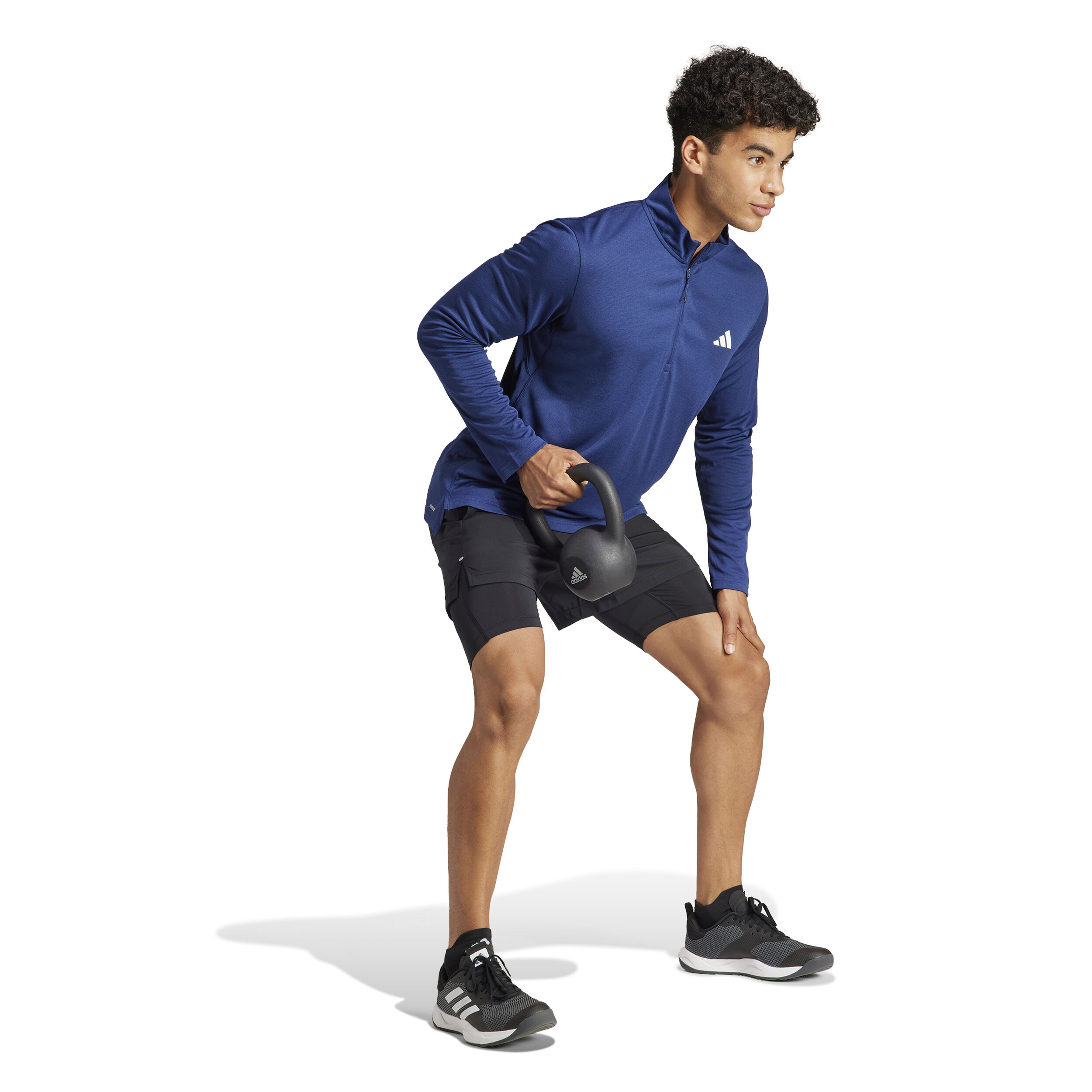 Training ES Longsleeve Herren - Dunkelblau